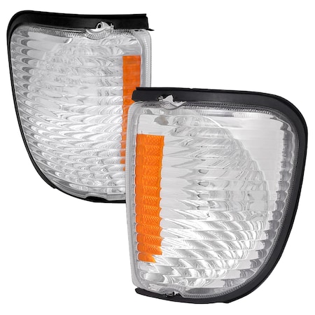Spec-D Tuning 92-06 Ford Econoline 92-06 Ford Econoline Corner Lights - Clr 2LC-ECON92-RS